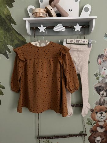 Robe légère 12 mois/ collant