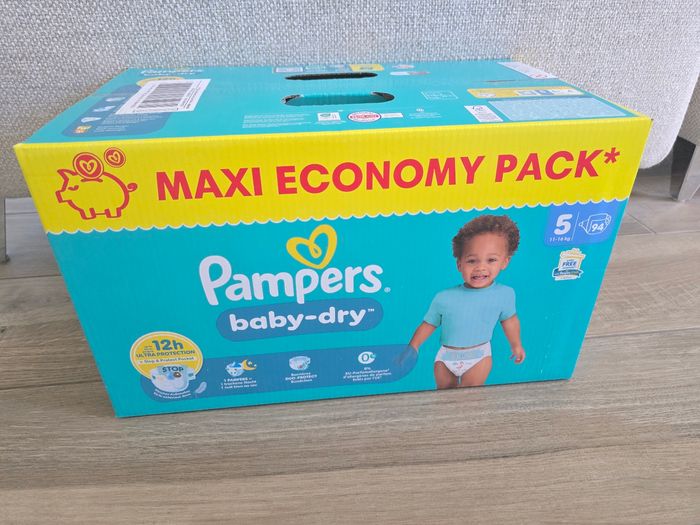 1 Maxi Pack Couches Baby-Dry Pampers Taille 5 - photo numéro 2