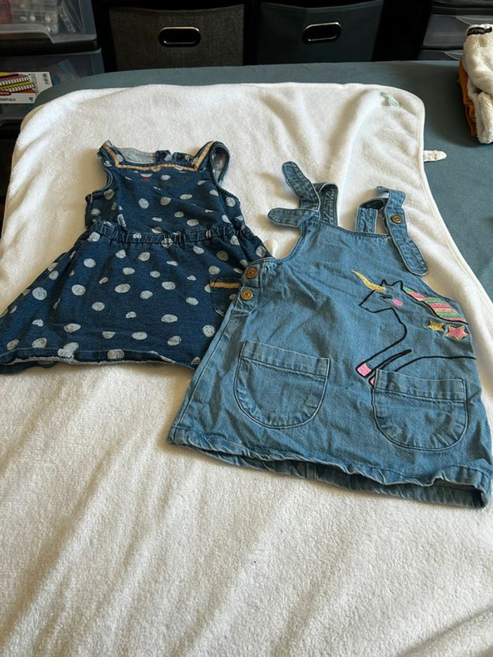 Robe en jeans