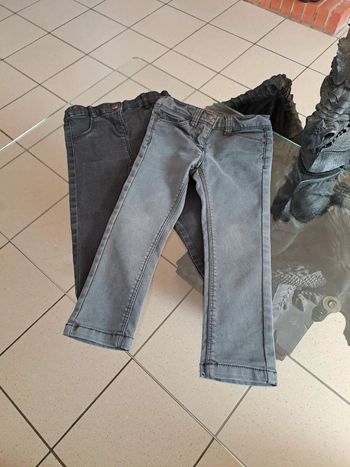 2 jeans skinny garçonnet