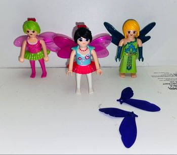 Lot playmobil fée 