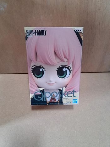 Anya Forger figurine manga spy x family qposket banpresto