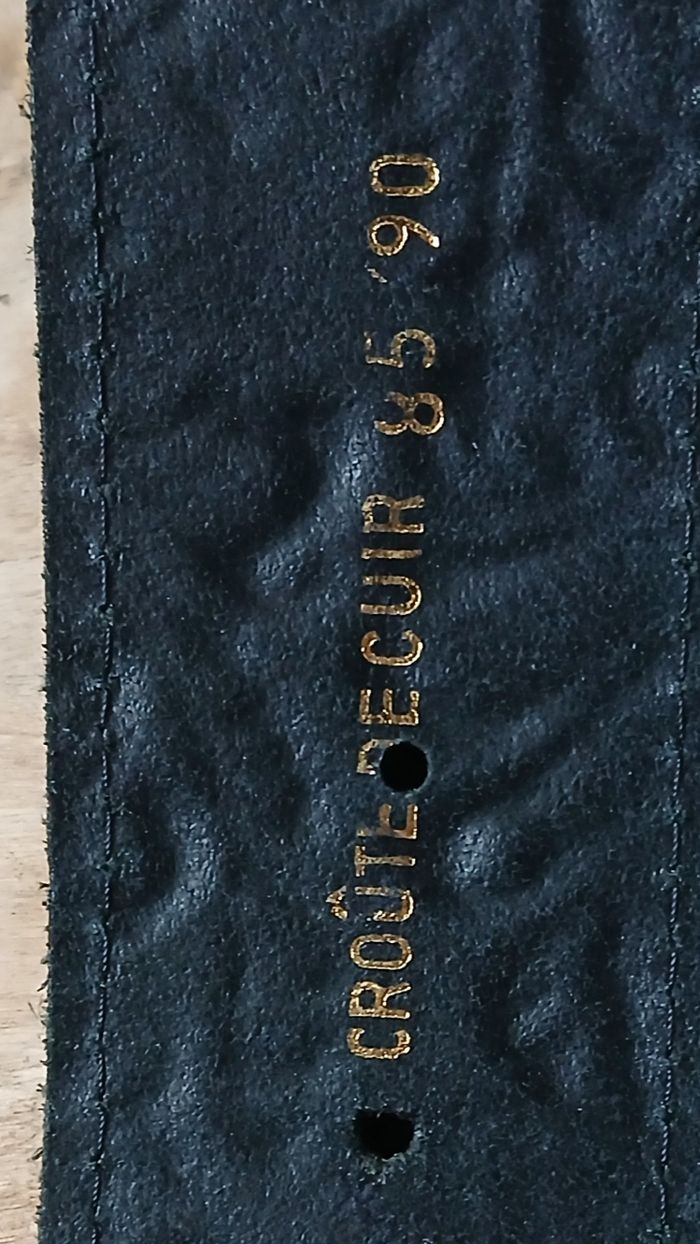 Ceinture cuir 85-90cm - photo numéro 3