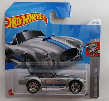 Hot Wheels Shelby Cobra 427 S/C  Série Roller Métal 2024