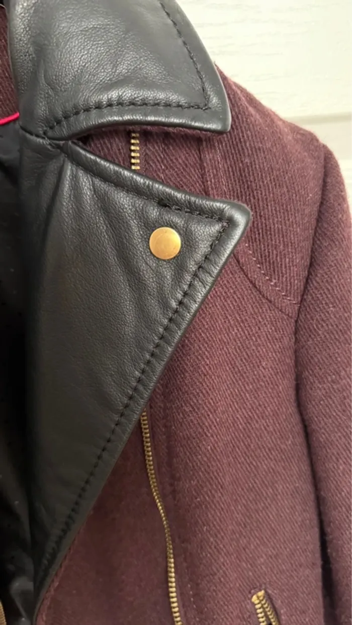 Veste bordeaux - photo numéro 3