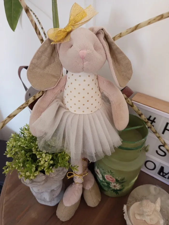 Peluche lapin en tutu Louise Mansen - photo numéro 3