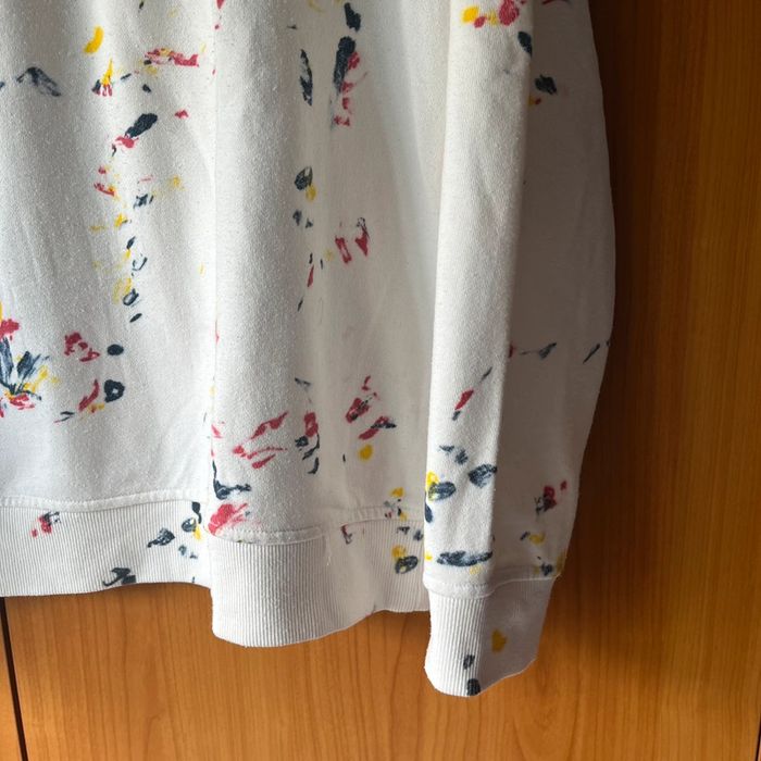 Pull blanc avec imprimé M - photo numéro 3