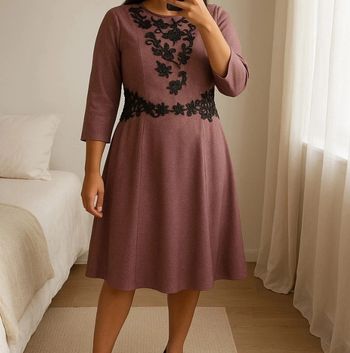Magnifique robe rose à paillette