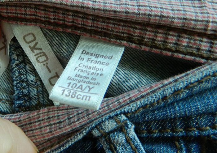 Jupe en jeans T 10 ans "Okaidi" - photo numéro 3