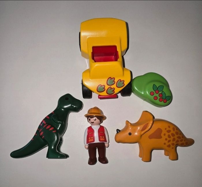 123 playmobil explorateur et dinausores 9120 complet - photo numéro 2