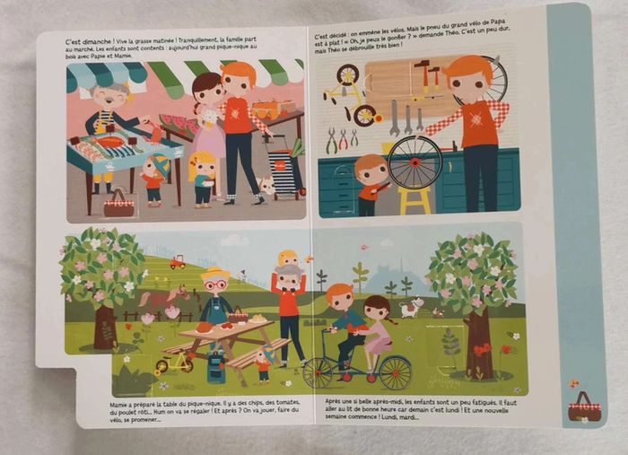 Le livre 📙 de  ma  semaine,  rigide,  avec  50 volets - photo numéro 10