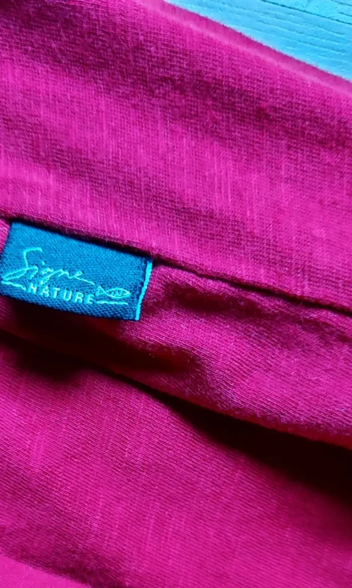 Robe rouge bordeaux manches longues - photo numéro 5