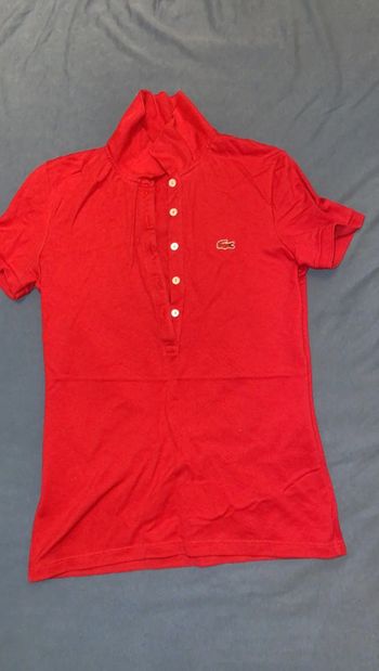 Polo Lacoste rouge