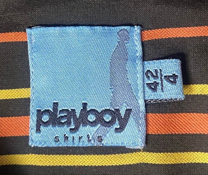 Chemise rayée multicolore »Playboy »manches courtes - photo numéro 7