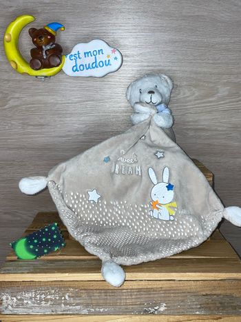 MD110 doudou ours 🐻 mots d’enfants