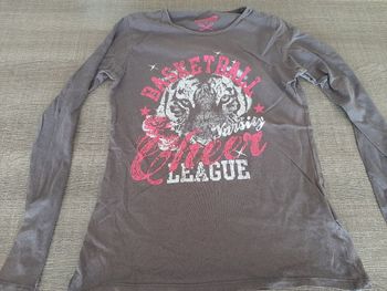 Tee-shirt manches longues pour fille 14 ans