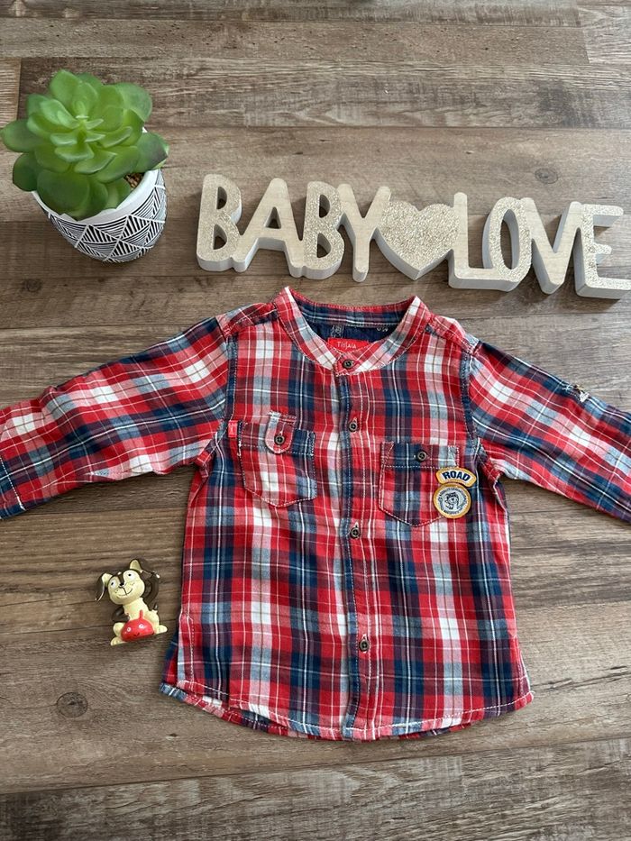 - Chemise Tissaia - 12 mois - Très bon état - photo numéro 2