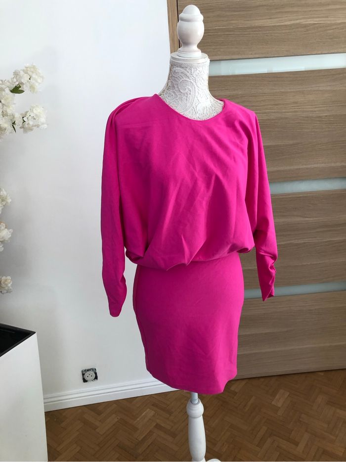 Robe rose neuve Zara taille M - photo numéro 2