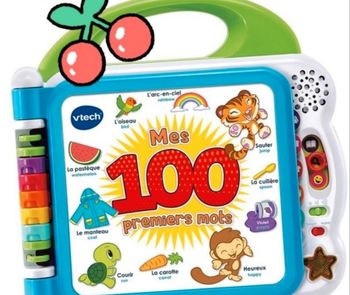 VTech Mon premier imagier bilingue Mes 100 premiers mots 