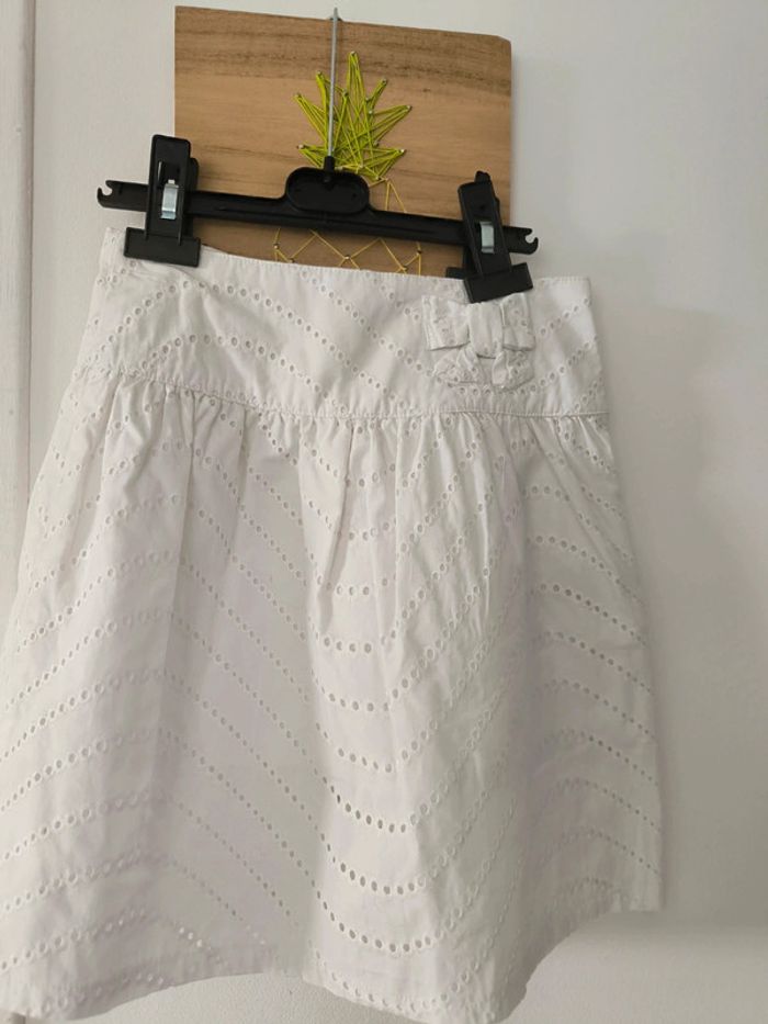 Jupe blanche vertbaudet