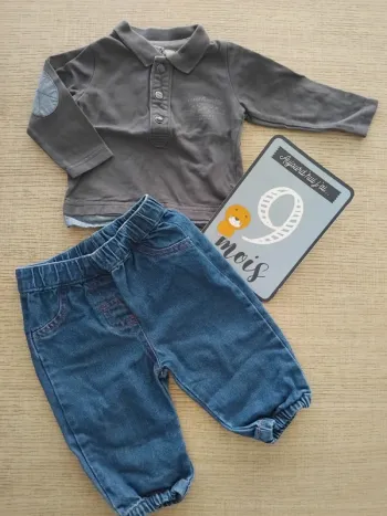 Ensemble 9 mois / 71 cm