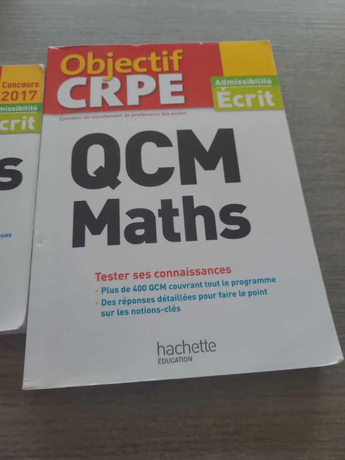 2 livres maths crpe - photo numéro 3