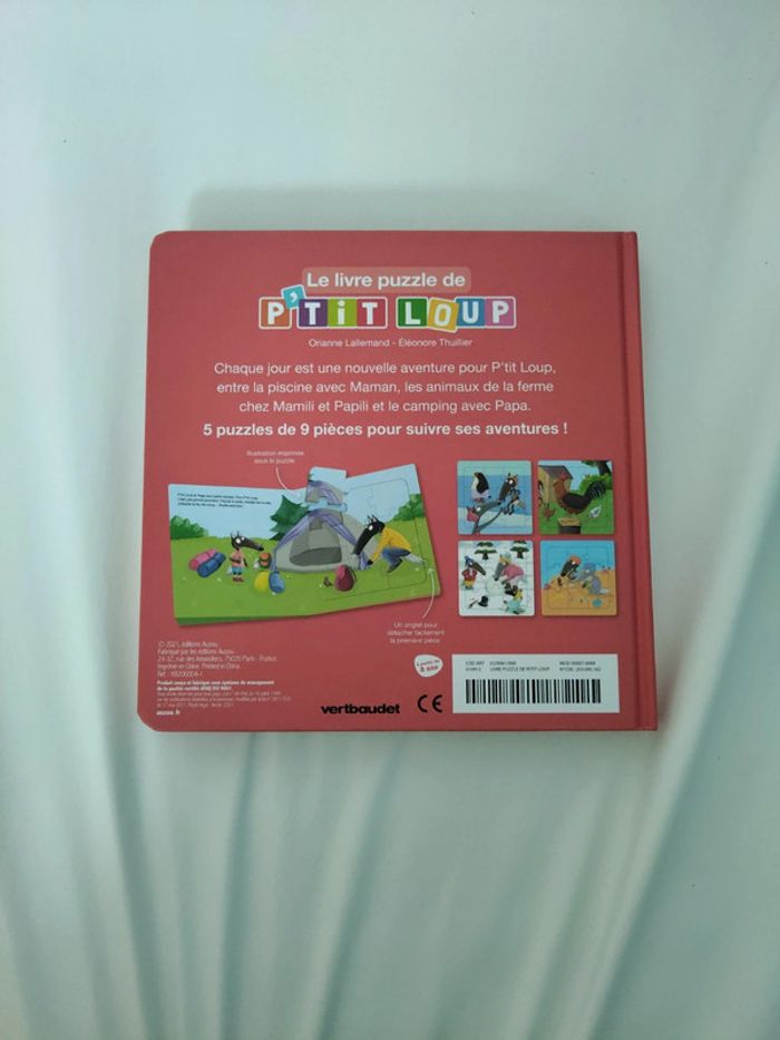 Le livre puzzle de P'tit loup - photo numéro 2