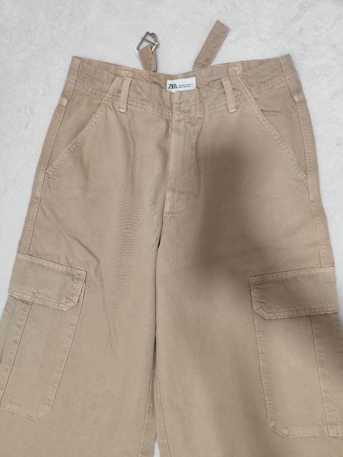 Pantalon a jambe large Zara neuf t 36 - photo numéro 3