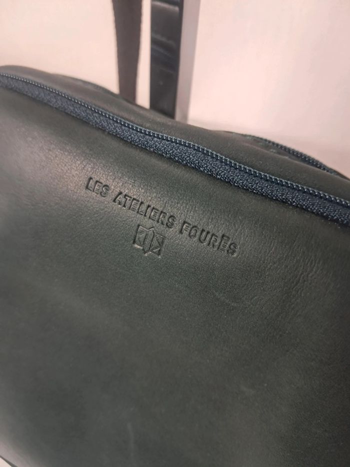 Les ateliers fourés sacoche bandoulière homme en cuir - photo numéro 3
