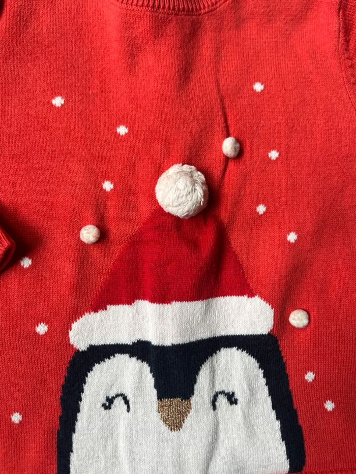 Pull de Noël Kiabi 9 mois - photo numéro 2