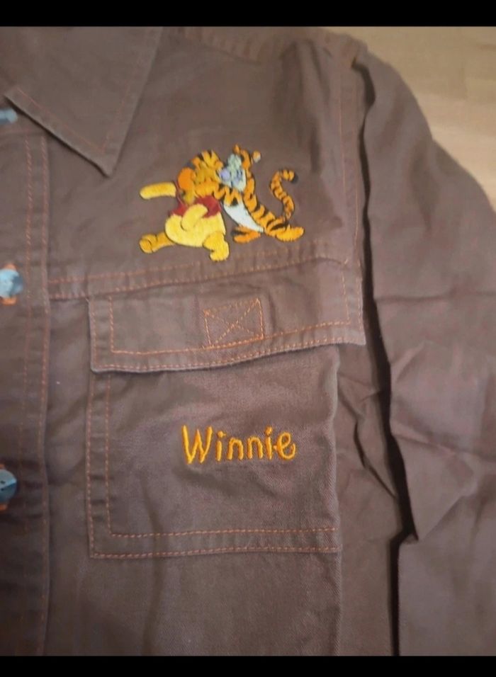 Chemise  winnie l ourson vintage - photo numéro 3