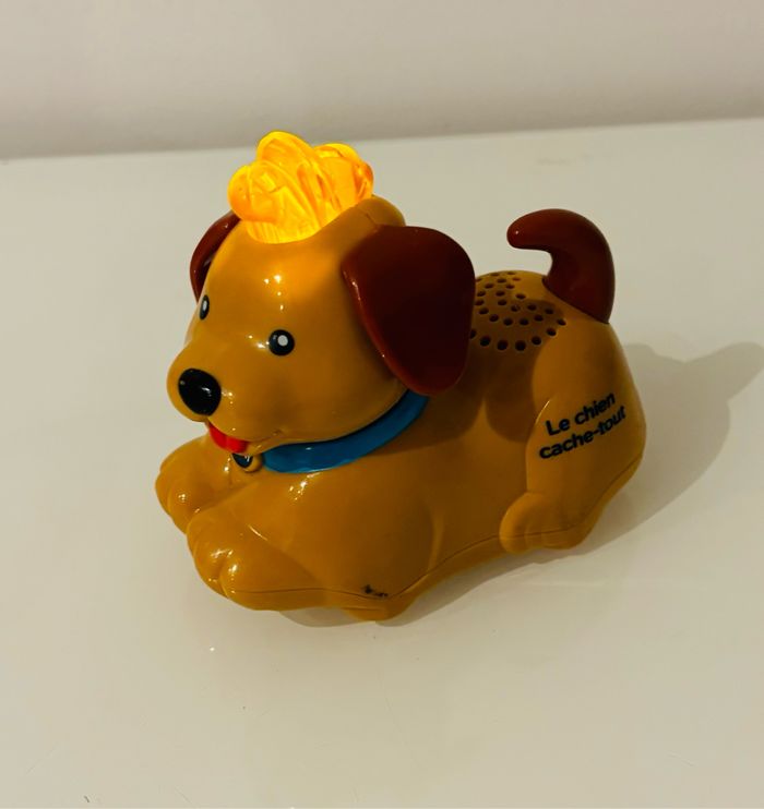 Vtech Tut Tut animo Filou le chien cache-tout zoo maxi jungle super ferme bateau des animaux lion panda hippo chien chat coq poule koala cochon niche copains bolides rare lot SOP77 - photo numéro 2