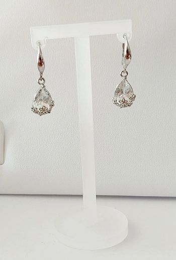 Boucles d'oreilles plaqué argent