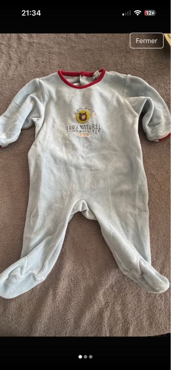 Pyjamas une pièce absorba