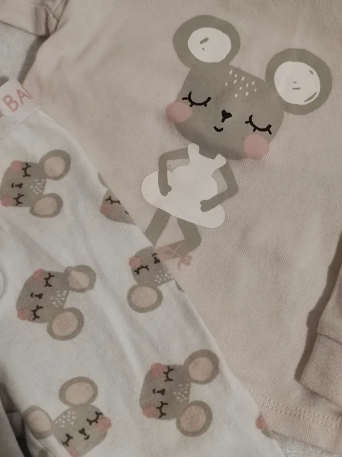 Pyjama Deux Pièces - 12 Mois - Fille - photo numéro 4