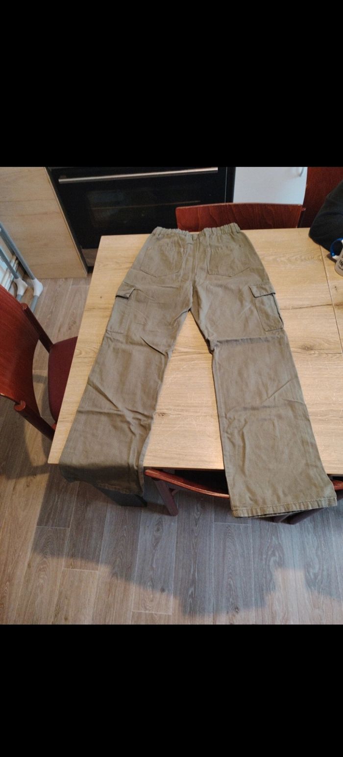 Pantalon large kaki 16 ans gemo - photo numéro 2