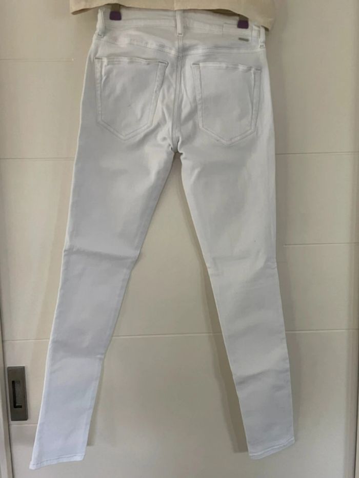 Jean blanc skinny Diesel W26-L32 - photo numéro 3