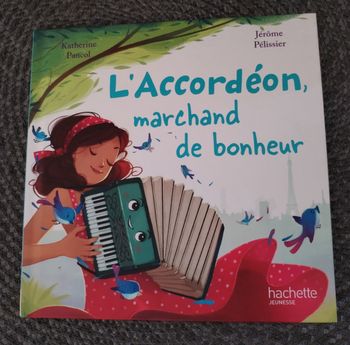 Livre "L'accordéon, marchand de bonheur" neuf