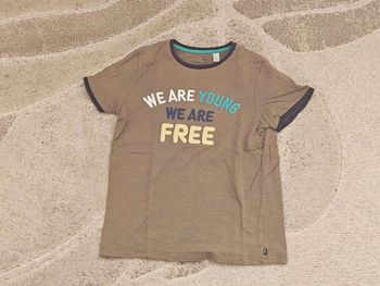 Tee shirt Okaidi 12 ans kaki