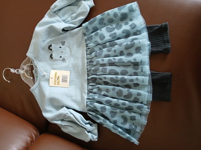 ensemble robe tunique pantalon bebe fille Lily & Jack 3/6 mois