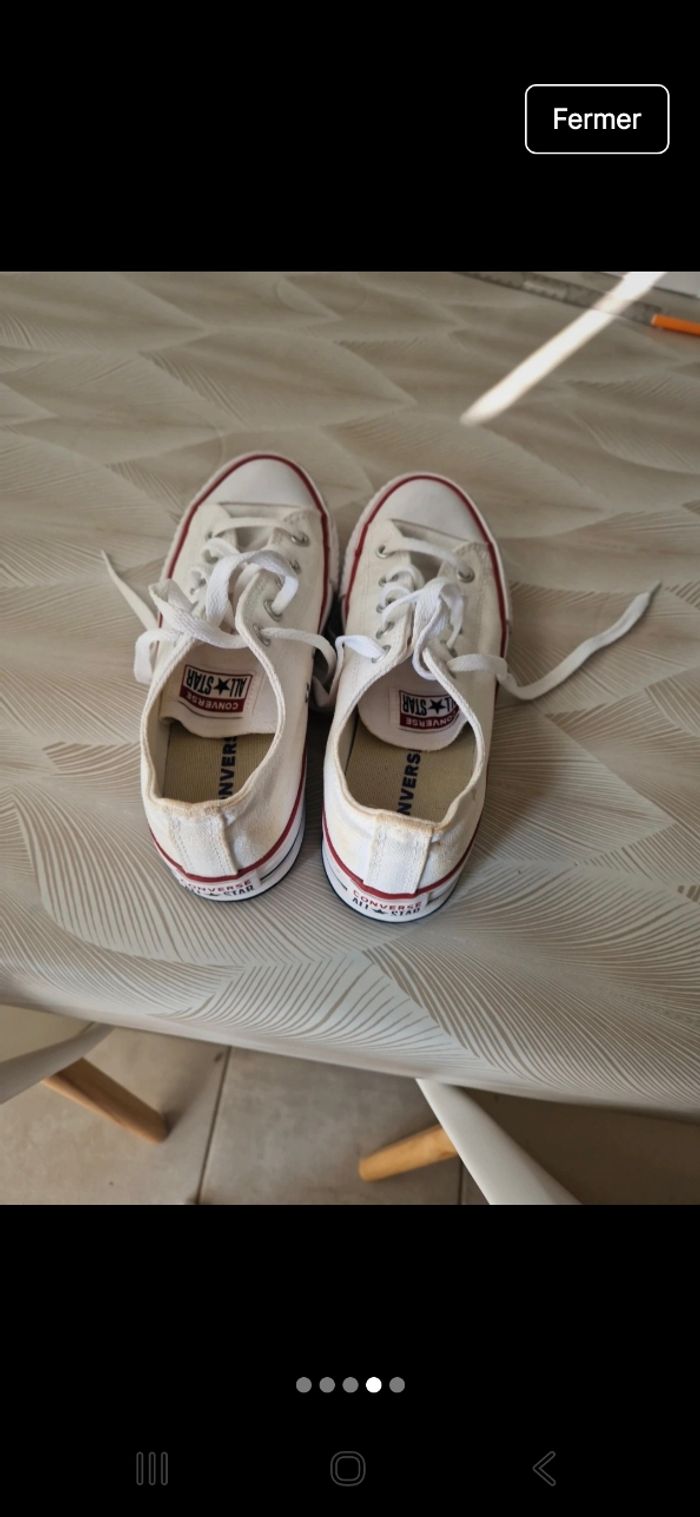 Converse fille semelle epaisse - photo numéro 3