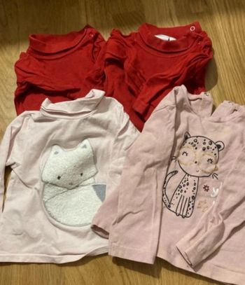 Lot de maillots manches longues