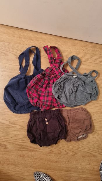 Lot barboteuses (fabrication artisanale française)