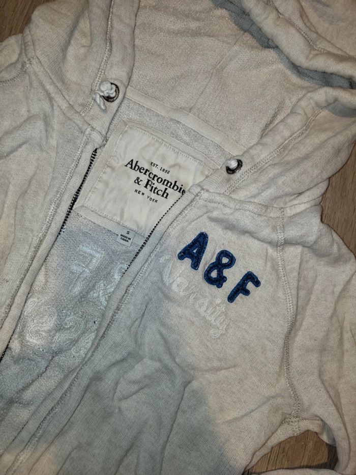 Gilet zippé Abercrombie et Fitch taille s - photo numéro 2
