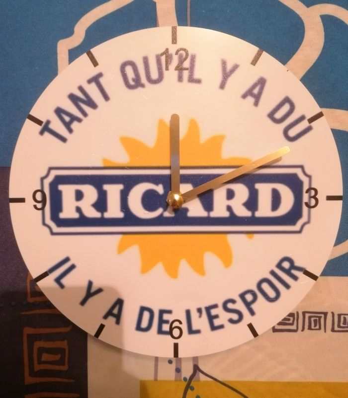 Horloge Ricard - photo numéro 2