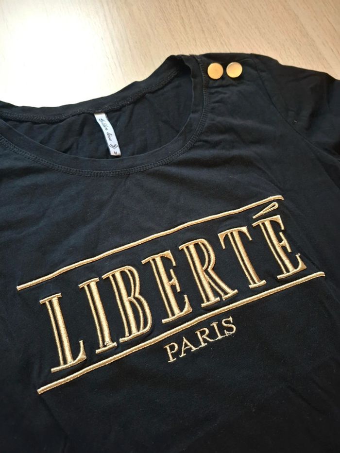 T-shirt Liberté Paris - photo numéro 2