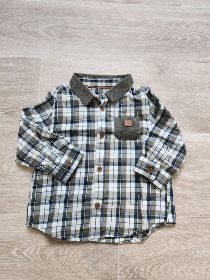 Chemise à carreaux