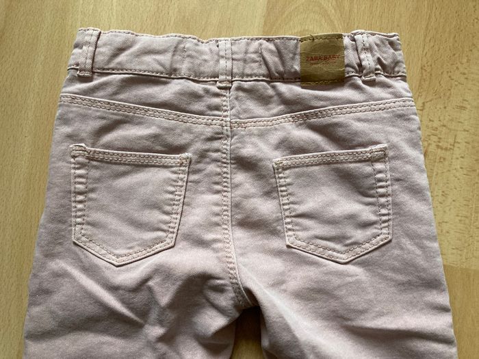 jeans avec bandes à paillettes  fille 12/18 mois - photo numéro 4