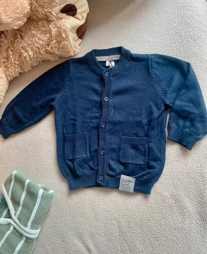 Lot 2 gilets bébé - 6 mois - photo numéro 4