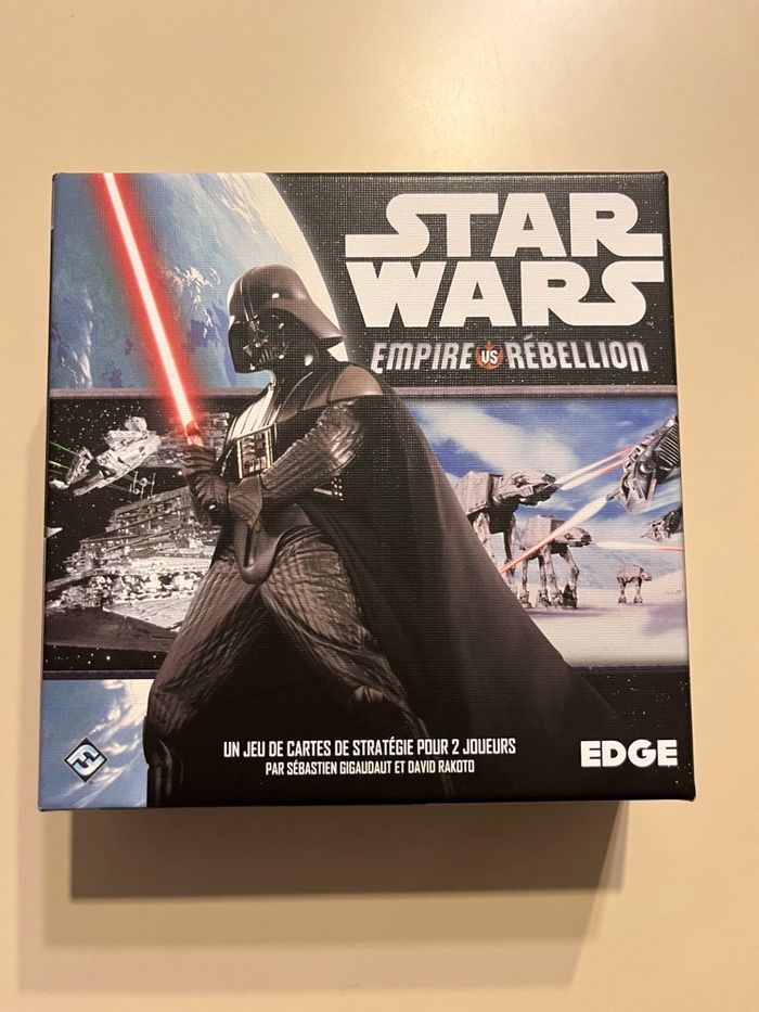 Jeu de carte  Empire vs Rebellion Star Wars